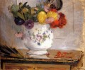 Pintores de flores de dalias Berthe Morisot